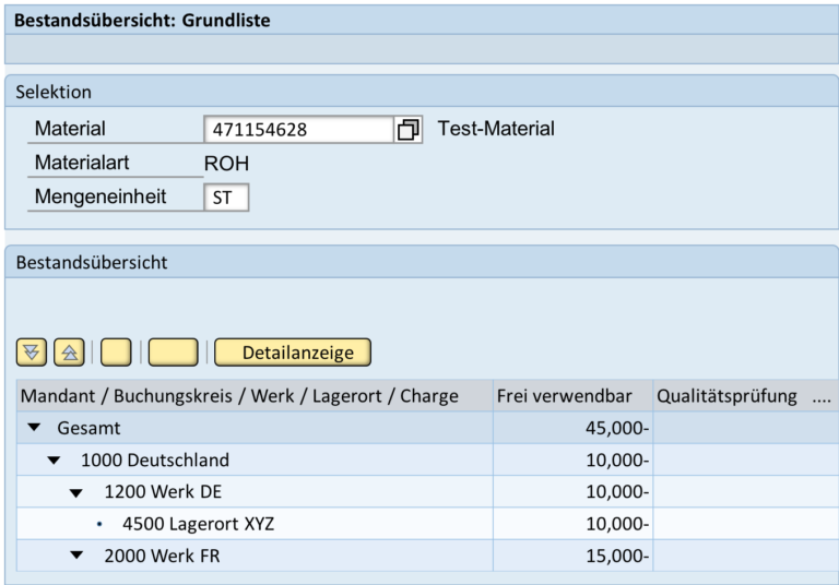 Sap Tcode Rwbe Logistik-Reports der SAP - Doktor ERP